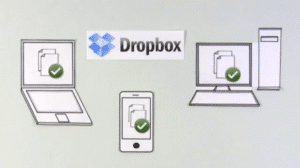 Dropbox 파일 동기화 아이콘