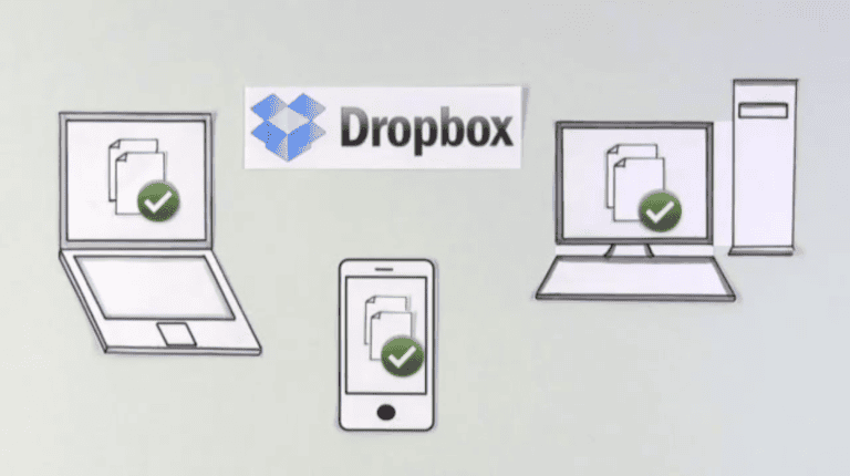 Dropbox 파일 동기화 아이콘