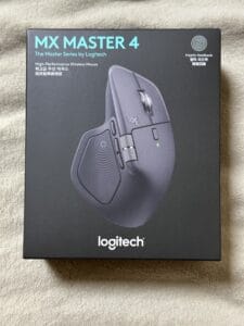 로지텍 MX 마스터 4 무선 마우스 상자