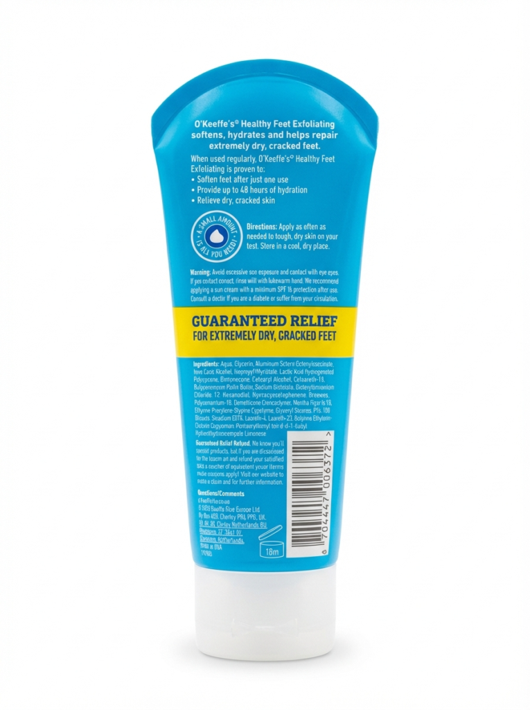 오킵스 헬시 피트 각질제거 크림 튜브