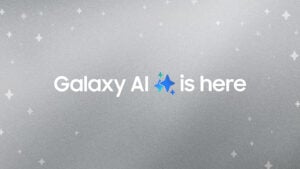Galaxy AI 출시 안내 문구